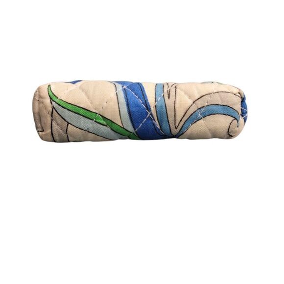 VERA BRADLEY Two 2 Kisslock Coin Purse MEDITERRANEAN WHITE Rare & Retired - Picture 8 of 10